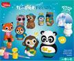 Plaster set with shape and paint, MAPED CREATIV 